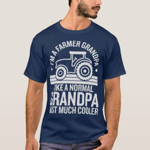 Bauer Opa Design für Traktoren T-Shirt