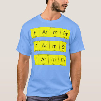 Bauer Periodic Table Funny Bauer Geschenk Perfekt  T-Shirt