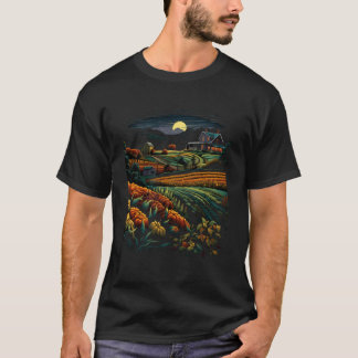 Bauer-Ranch-Kulturpflanzen Landbau T-Shirt