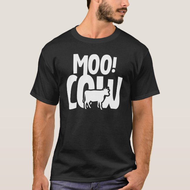 Bauer Rinder T-Shirt (Vorderseite)
