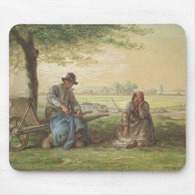 Bauer-Stillstehen Mousepad (Vorne)