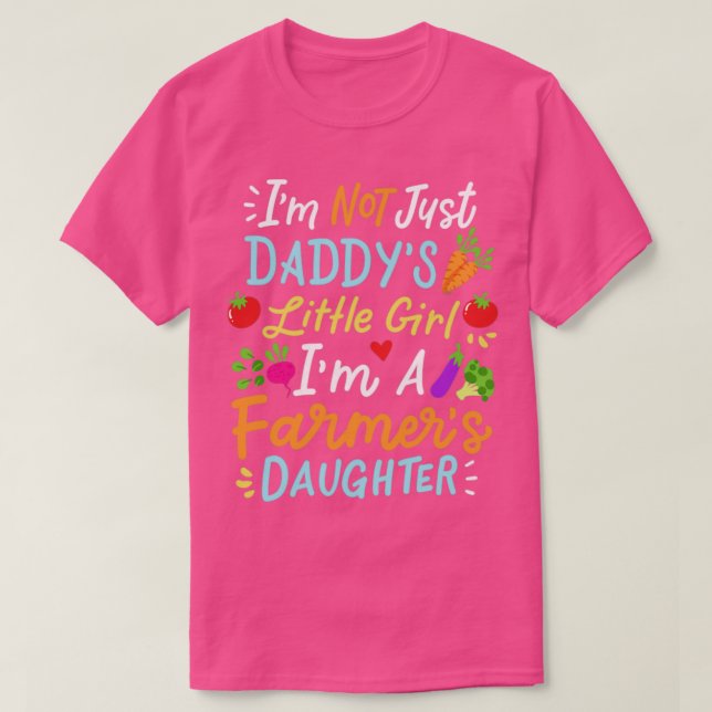 Bauer-Tochter-Landwirtschaft T-Shirt (Design vorne)