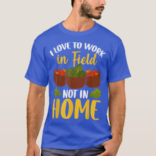 Bauer Unterstützung lokaler Bauer Landwirtschaft T-Shirt
