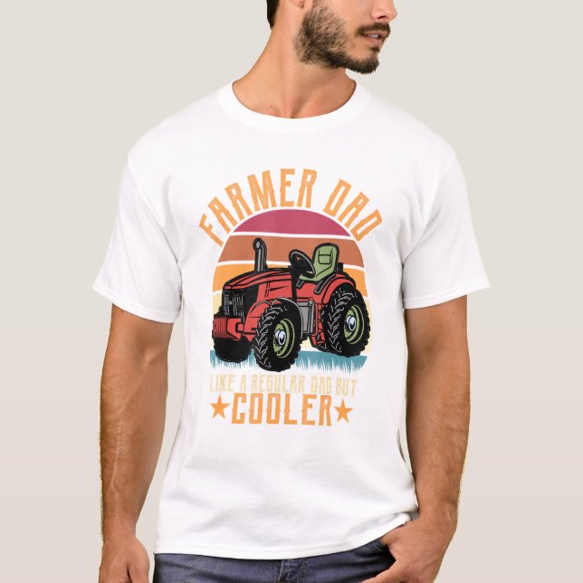 Bauer Vater Cooler Vater Bauer Day Ranch T-Shirt (Vorderseite)