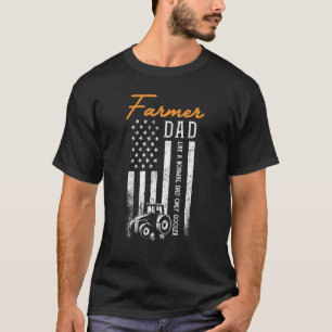 Bauer Vater wie ein normaler Vater nur Cooler US-F T-Shirt