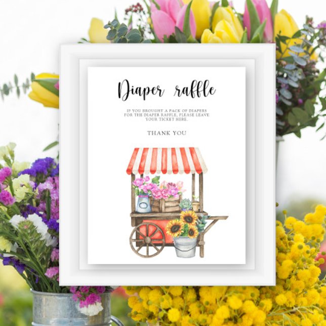 Bauer vermarkten Babydusche - Windelraffinerie Poster (Von Creator hochgeladen)