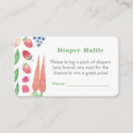 Bauer vermarkten Green Baby Dusche Windeln Windeln Begleitkarte