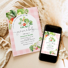 Bauer vermarkten Vor Ort gewachsene Pink-Babydusch