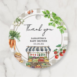 Bauer vermarkten vor Ort gezüchtete Kinderdusche Geschenkanhänger