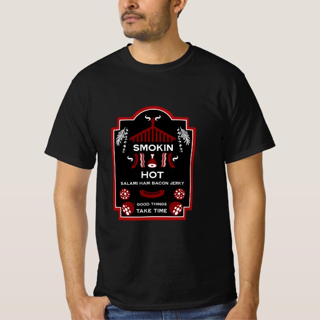 Bauer vertreiben Rauchfleisch T-Shirt (Vorderseite)
