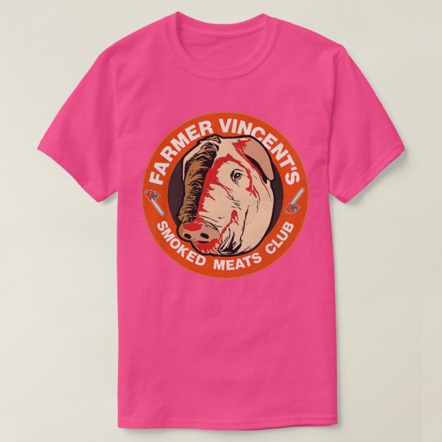 Bauer Vincents Räucherfleisch Club T-Shirt (Design vorne)