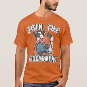 Bauer von Kuh Lover Rind wird zur Tiertransporterk T-Shirt