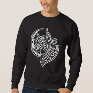Bauer von Rindern - Phase der landwirtschaftlichen Sweatshirt