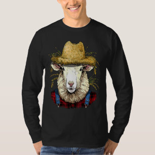 Bauer von Schafläppchen Landwirtschaft Rancher Far T-Shirt