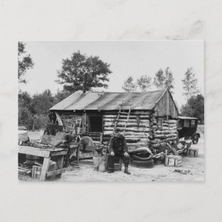 Bauer von Überland, 1937 Postkarte