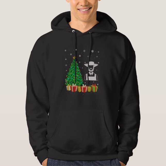 Bauer Xmas Tree Lighting Weihnachtsmannmütze Bauer Hoodie (Vorderseite)