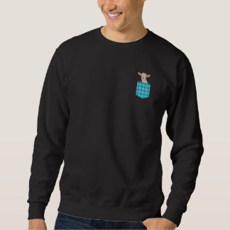 Bauer Zuchtziege Niedliche Pocketziege 1 Sweatshirt