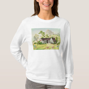 Bauern auf den Paddy-Gebieten T-Shirt
