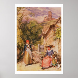 Bauern des Schwarzwalds Poster