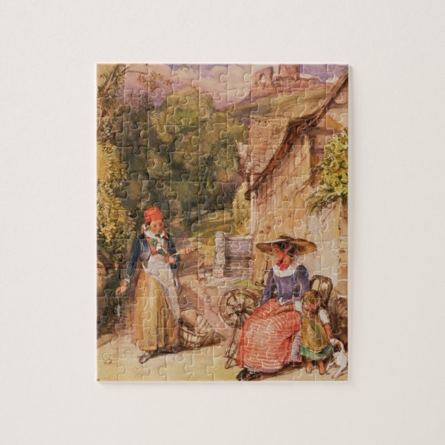 Bauern des Schwarzwalds Puzzle (Vertikal)