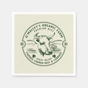 BAUERN DES Vintagen LANDWIRTSCHAFTSHAUSES MARKTENT Serviette