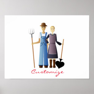 Bauern Ehefrau Königin der Spades Thunder_Cove Poster