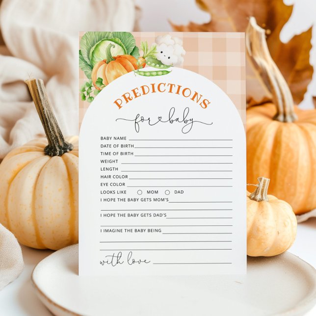 Bauern Markt fallen Kürbisvorhersagen für Baby (Von Creator hochgeladen)