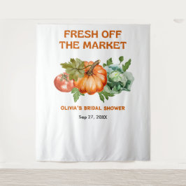 Bauern Markt Fresh off Market Brautparty Wandteppich