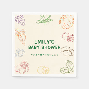 Bauern Markt Grosses Party Napkins Serviette