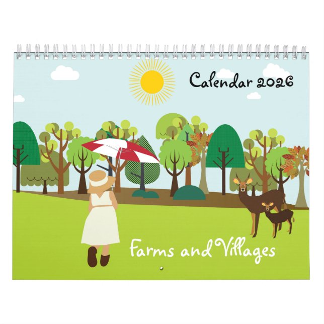 Bauern- und Dorfgemeinschaftskalender Kalender (Titelbild)