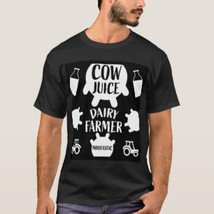 Bauern von Pasture Dairy T-Shirt