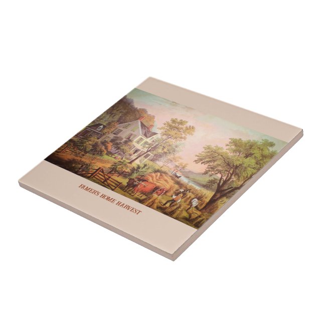 Bauern Zuhause Harvest Tile Fliese (Seite)