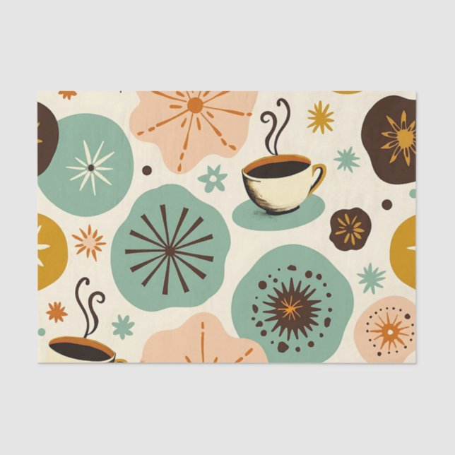 Bauernbrauen: Rustikales Teppichpapier Seidenpapier (Vorderseite)