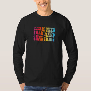 Bauernfrau Landarbeiter Dasselbe Landwirtschaft T-Shirt