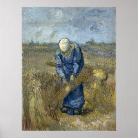 Bauernfrauen binden Blätter von Vincent Van Gogh