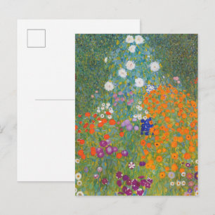 Bauerngarten Gustav Klimt Kleinformat Postkarte