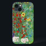 Bauerngarten Gustav Klimt mit Sonnenblumenmalereie Case-Mate iPhone Hülle<br><div class="desc">Bauerngarten Gustav Klimt mit Sonnenblumen Vintage Jugendstil-Malerei</div>