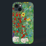 Bauerngarten Gustav Klimt mit Sonnenblumenmalereie Case-Mate iPhone Hülle<br><div class="desc">Bauerngarten Gustav Klimt mit Sonnenblumen Vintage Jugendstil-Malerei</div>