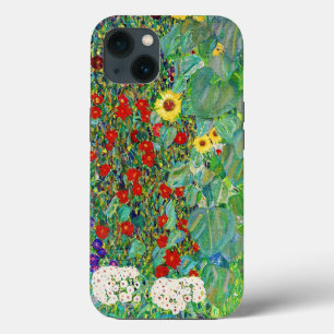Bauerngarten Gustav Klimt mit Sonnenblumenmalereie Case-Mate iPhone Hülle