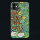 Bauerngarten Gustav Klimt mit Sonnenblumenmalereie Case-Mate iPhone Hülle<br><div class="desc">Bauerngarten Gustav Klimt mit Sonnenblumen Vintage Jugendstil-Malerei</div>