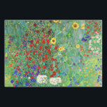 Bauerngarten Gustav Klimt mit Sonnenblumenmalereie Geschenkpapier Set<br><div class="desc">Bauerngarten Gustav Klimt mit Sonnenblumen Vintage Jugendstil-Malerei</div>