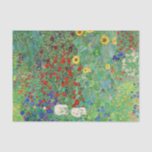 Bauerngarten Gustav Klimt mit Sonnenblumenmalereie Seidenpapier<br><div class="desc">Bauerngarten Gustav Klimt mit Sonnenblumen Vintage Jugendstil-Malerei</div>
