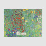 Bauerngarten Gustav Klimt mit Sonnenblumenmalereie Seidenpapier<br><div class="desc">Bauerngarten Gustav Klimt mit Sonnenblumen Vintage Jugendstil-Malerei</div>