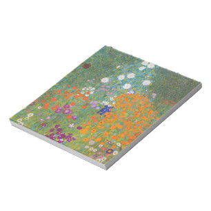 Bauerngarten - Gustav Klimt Notizblock