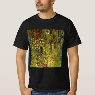 Bauerngarten mit Crucifix von Gustav Klimt T-Shirt
