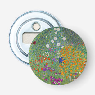 Bauerngarten, Ölmalerei, Gustav Klimt Flaschenöffner