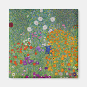 Bauerngarten, Ölmalerei, Gustav Klimt Magnet