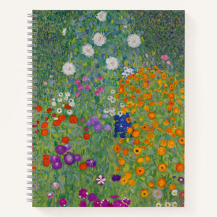 Bauerngarten, Ölmalerei, Gustav Klimt Notizbuch