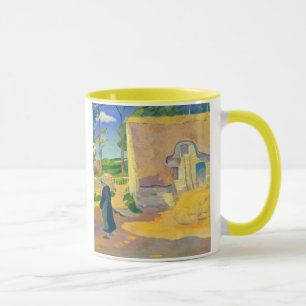 Bauernhaus bei Le Pouldu, 1890 (Öl auf Leinwand) Tasse