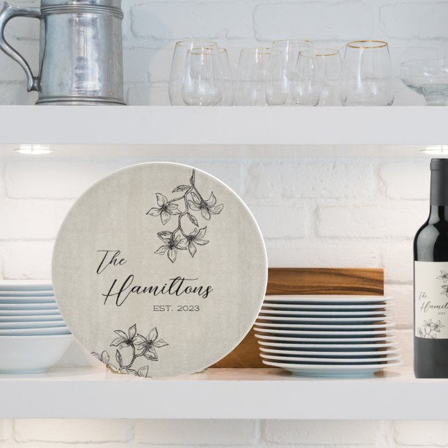 Bauernhaus Blumengewächse Jahrgang Schneidebrett (Von Creator hochgeladen)